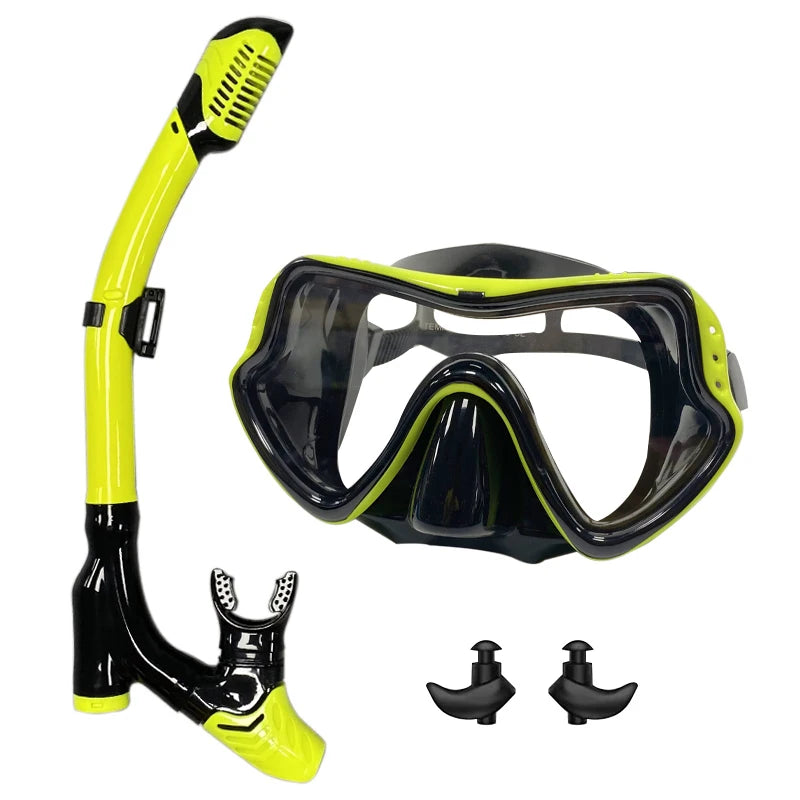 QYQ Professional Snorkel Mask & Tube Set