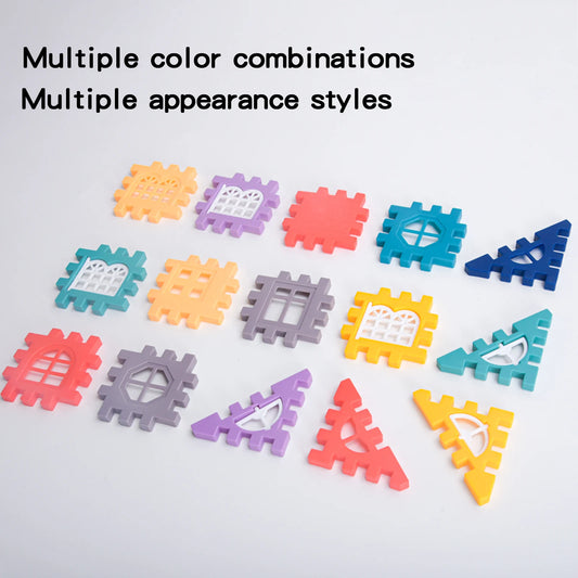 Kid's set Large House Building Blocks