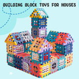 Kid's set Large House Building Blocks