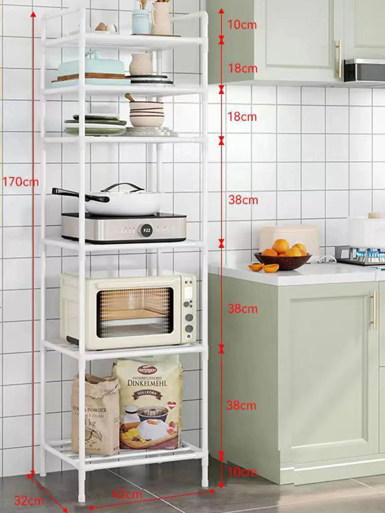 Adjustable Storage Shelves with Pulleys