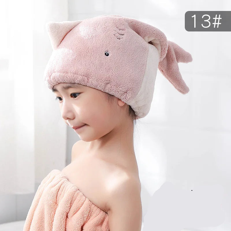 Shark Microfiber Quick-Dry Hair Cap