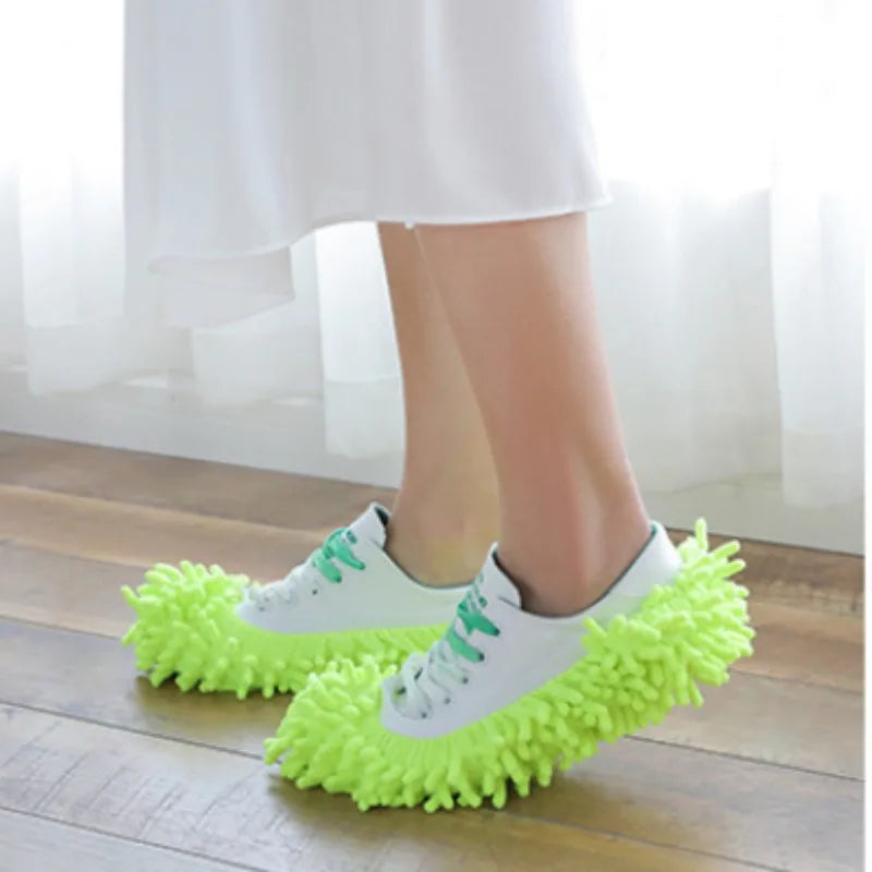 Dust Cleaning Slipper Pair