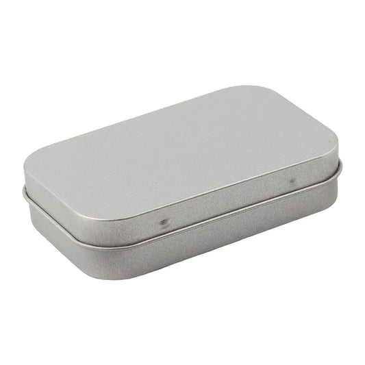 20g Silver Tinplate Storage Box Camping