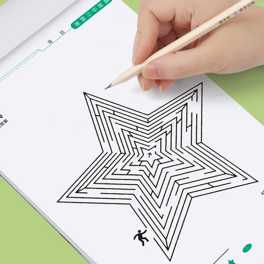 Children's Maze Puzzle Book