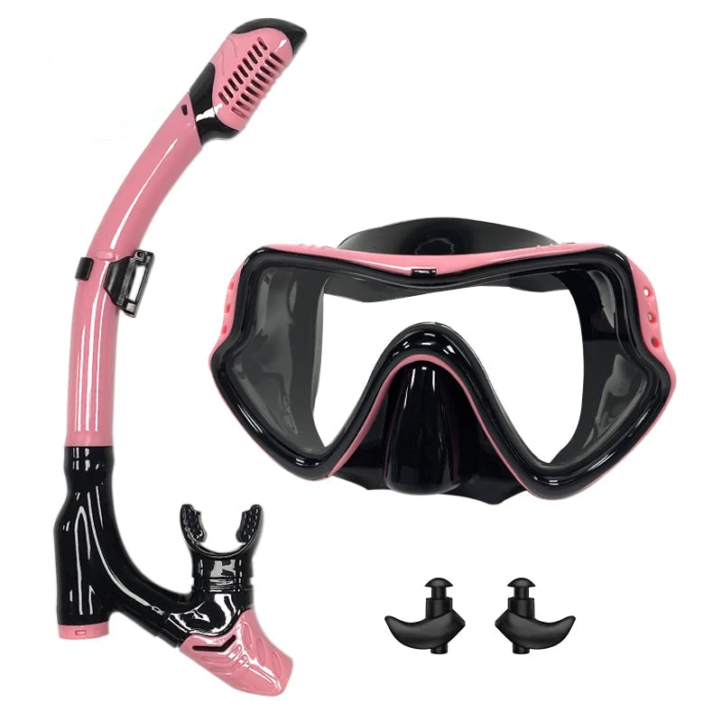 QYQ Professional Snorkel Mask & Tube Set