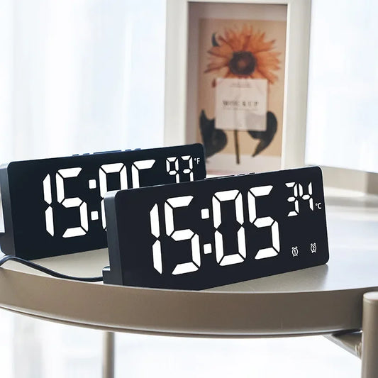 Voice Control LED Alarm Clock