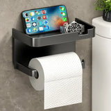 Punch-Free Toilet Paper Holder