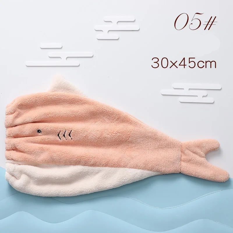 Shark Microfiber Quick-Dry Hair Cap