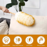 Premium Wool Dust Collector Brush