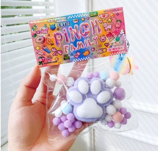 Plush Cat Claw Squeeze Toy