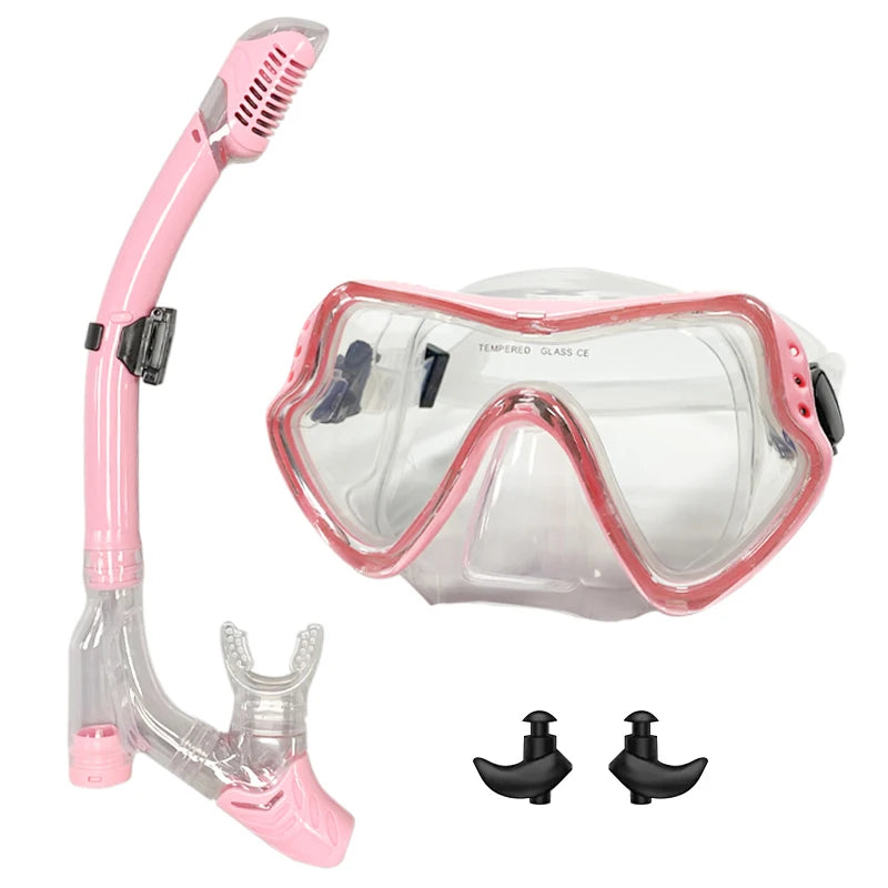 QYQ Professional Snorkel Mask & Tube Set