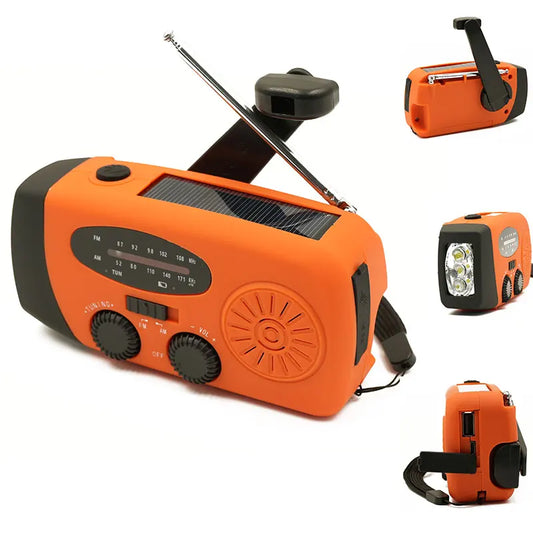 Solar Hand Crank Emergency Radio