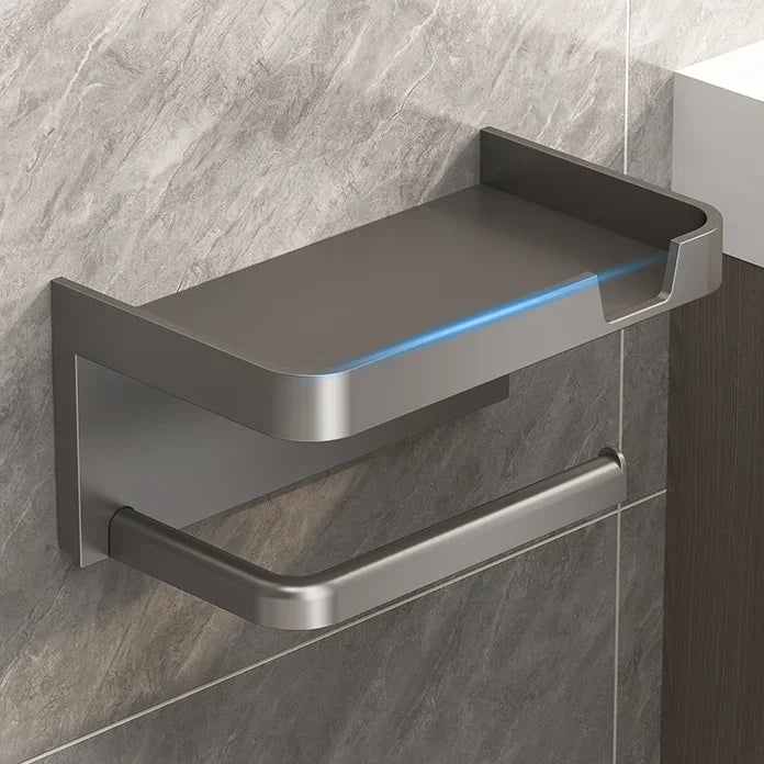 Punch-Free Toilet Paper Holder