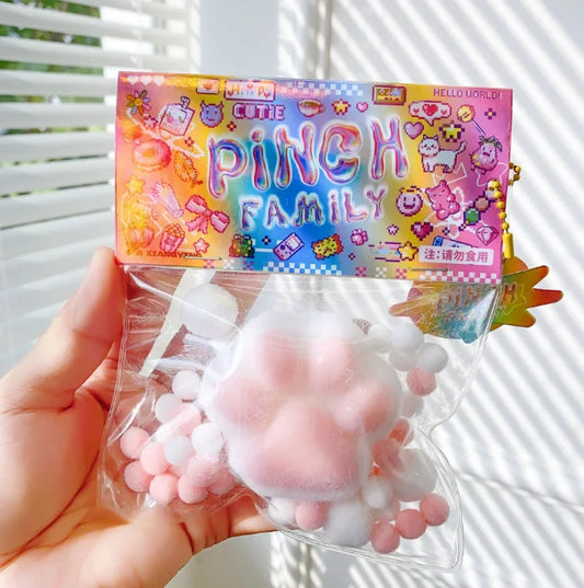 Plush Cat Claw Squeeze Toy