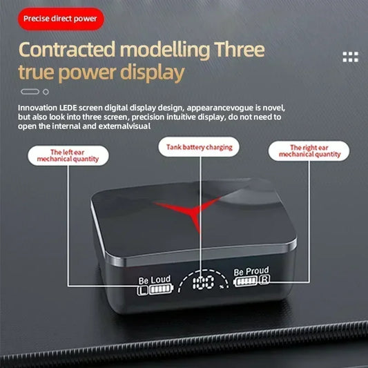 TWS M90 Bluetooth 5.3 Gaming Earbuds