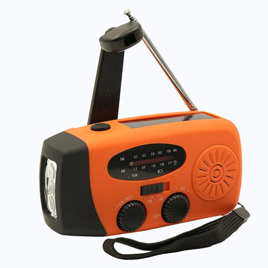 Solar Hand Crank Emergency Radio