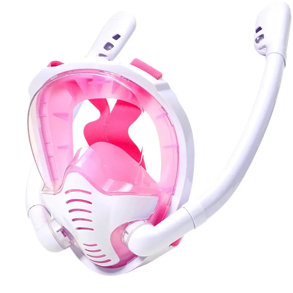 Full Face Snorkel Mask with 2 Snorkels