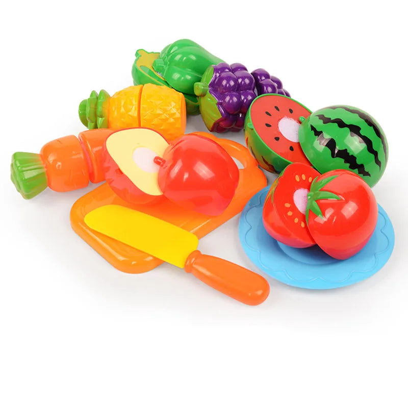 Kids' Cutting Fruit & Veggie Toy Set