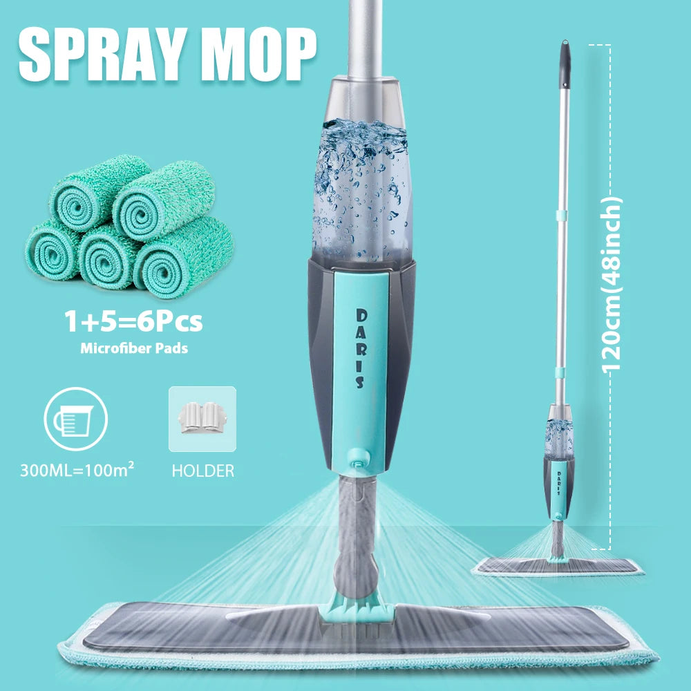 Magic Floor Cleaning Mop 360° Rotation