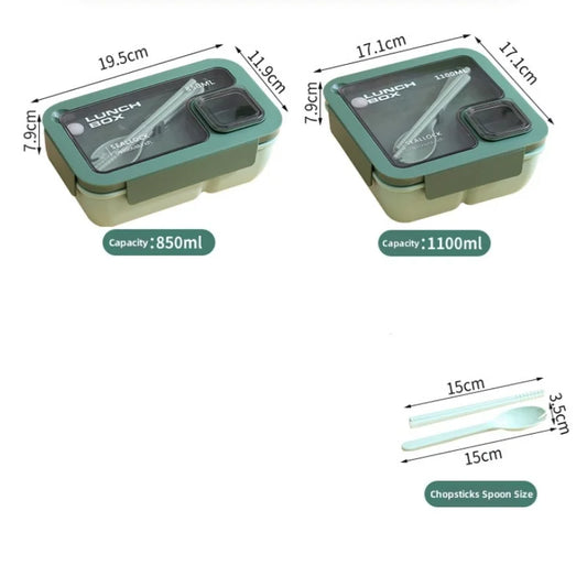 Portable Microwavable Bento Box