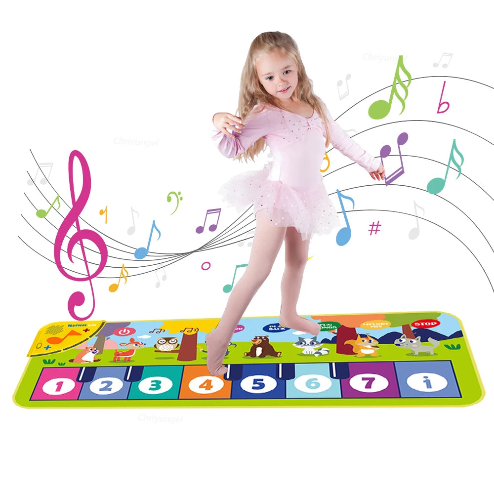Kids' Piano Dance Mat 80×30cm
