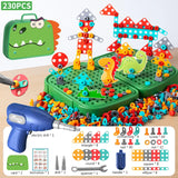 230/228-Pc Kids Tool Set Drill Puzzle