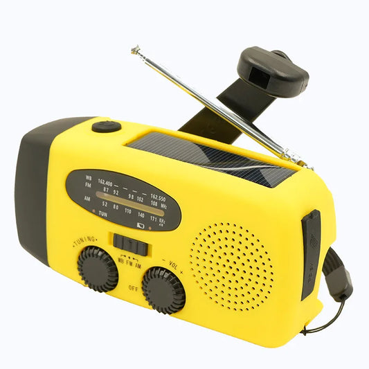 Solar Hand Crank Emergency Radio