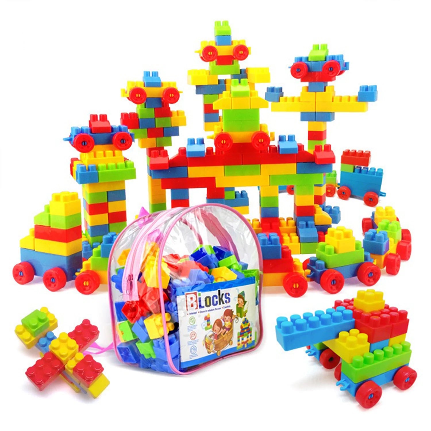 130-Pc Large Building Blocks