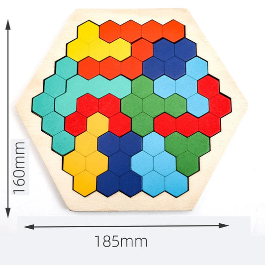 Wooden Tangram Puzzle Toy