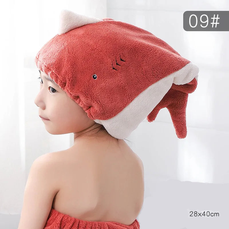 Shark Microfiber Quick-Dry Hair Cap
