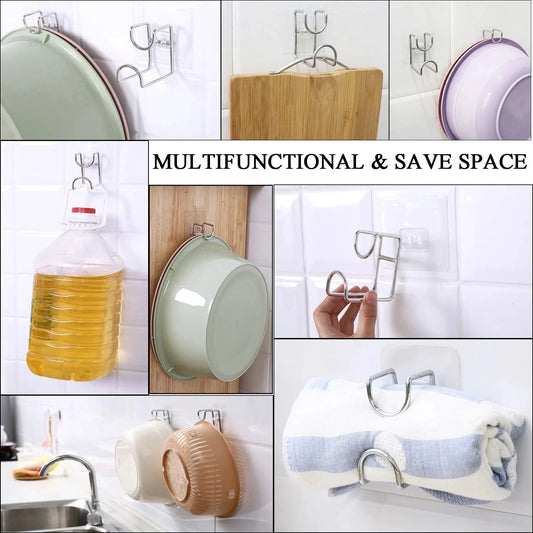 Self-Adhesive Wall Hooks