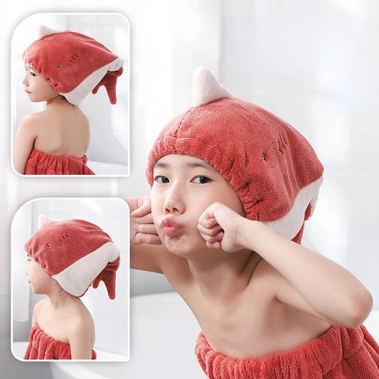 Shark Microfiber Quick-Dry Hair Cap