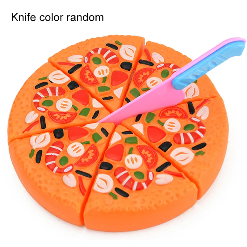 Kitchen Plastic Toys Cutting Food Set