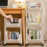 Multi-Layer Storage Cart with Wheels