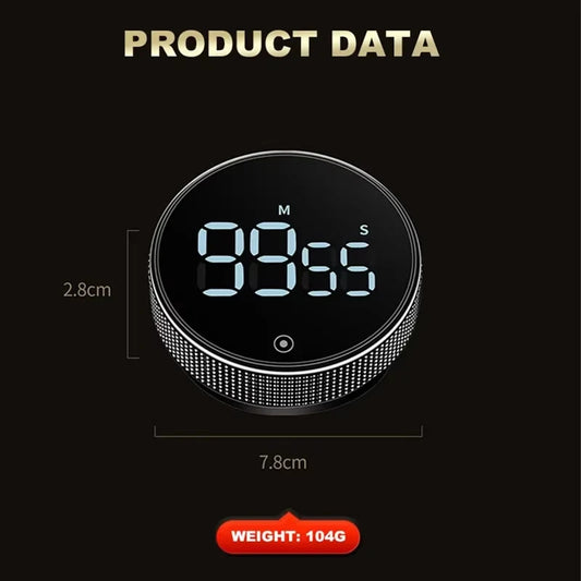 Magnetic Digital Kitchen Timer
