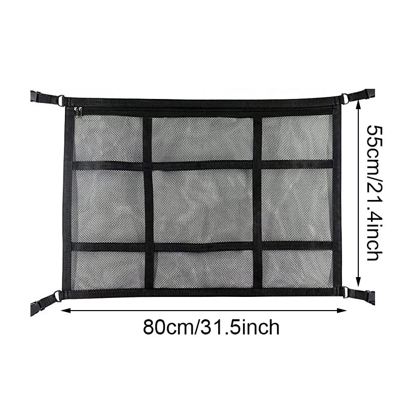 Car Roof Cargo Net Organizer