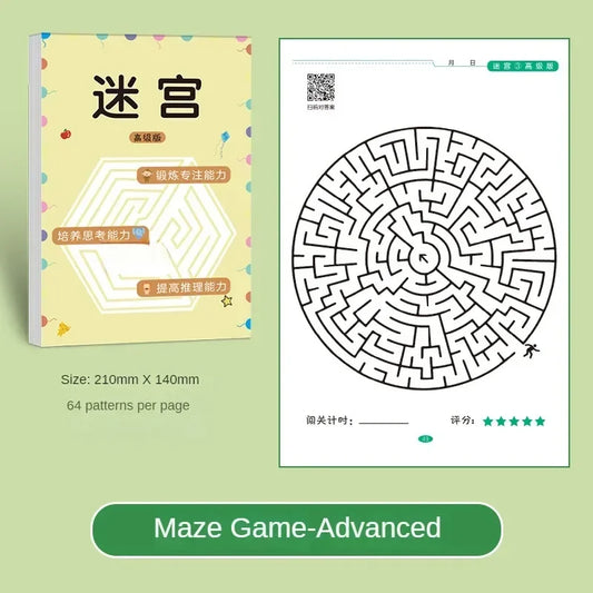 Children's Maze Puzzle Book