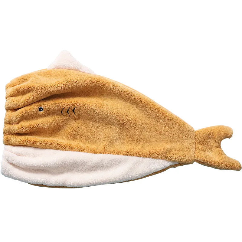 Shark Microfiber Quick-Dry Hair Cap