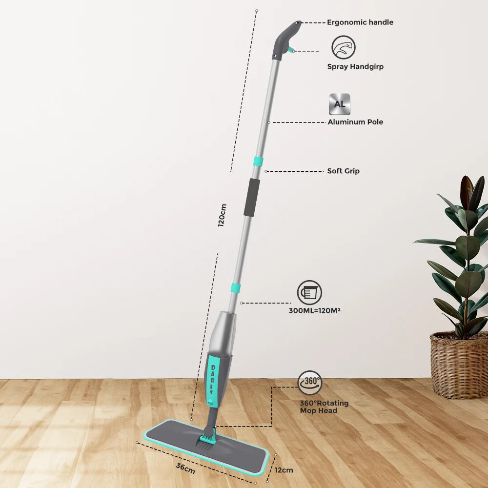 Magic Floor Cleaning Mop 360° Rotation