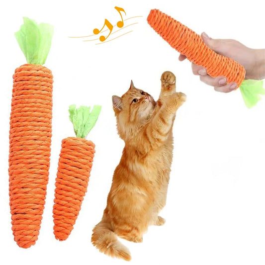 Cat Carrot Toy