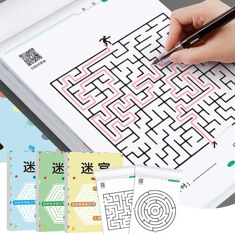 Children's Maze Puzzle Book