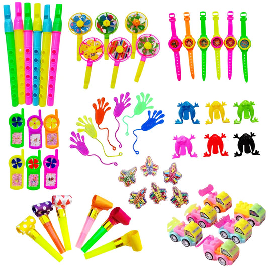 54Pcs Children's Birthday Pinata Toys