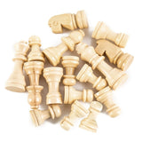 3-in-1 Wooden Checkers & Chess Set