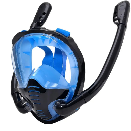 Full Face Snorkel Mask with 2 Snorkels