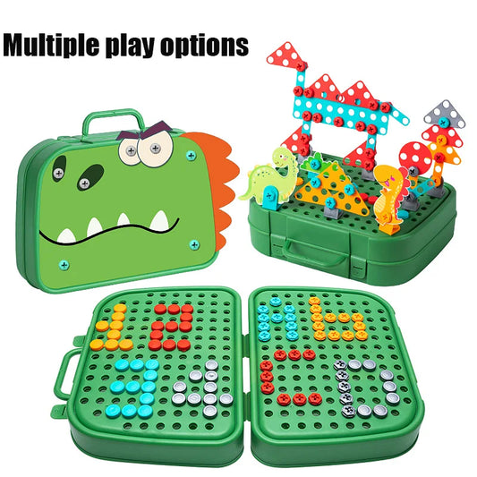 230/228-Pc Kids Tool Set Drill Puzzle