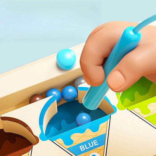 Magnetic Bead Maze Toy for Kids (Ages 2-6)