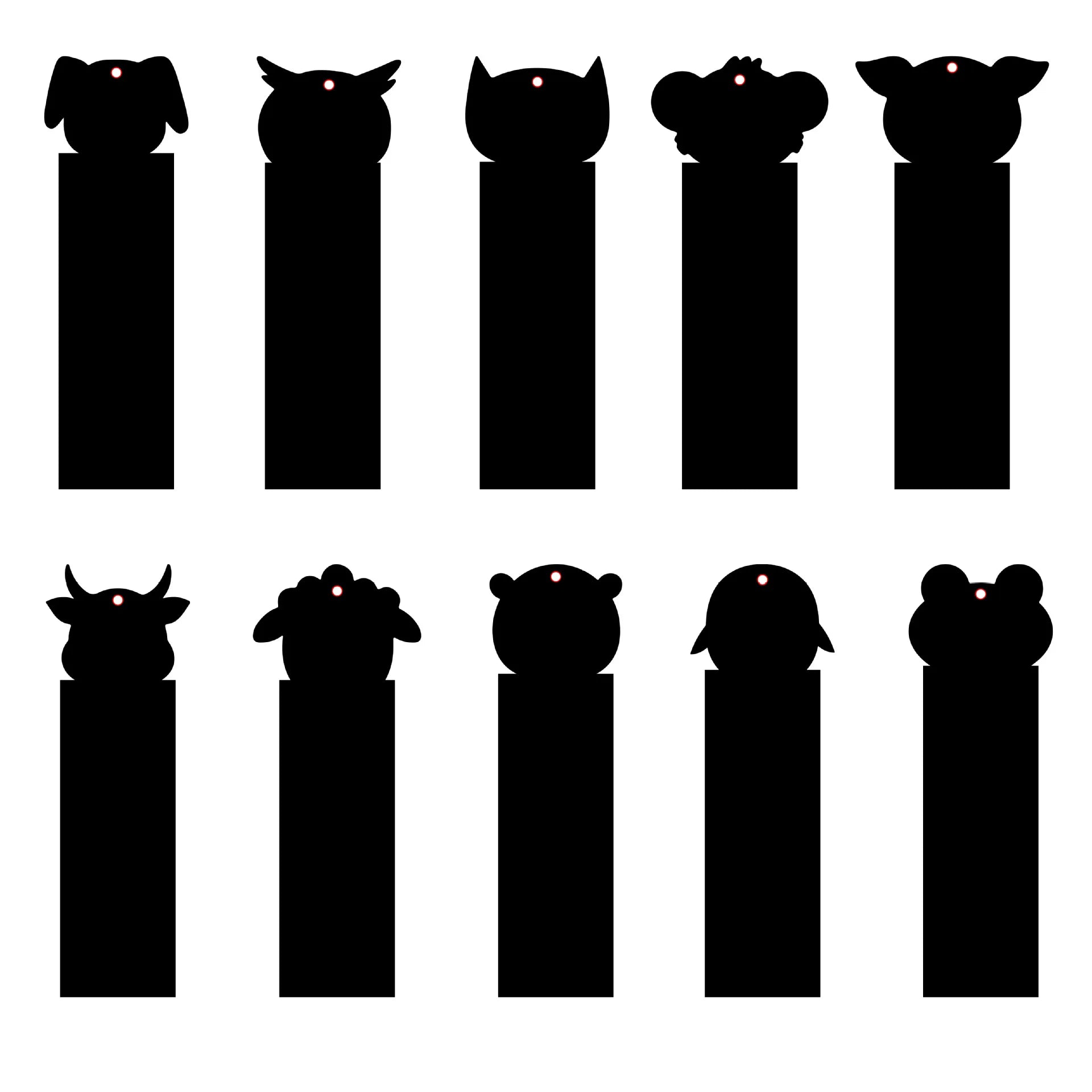 24Pcs Animal DIY Scratching Painting Paper for Kids