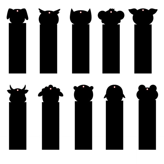 24Pcs Animal DIY Scratching Painting Paper for Kids