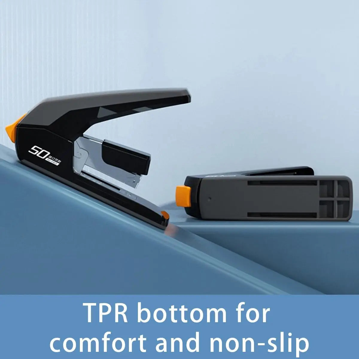 Deli 50-Sheet Heavy Duty Stapler