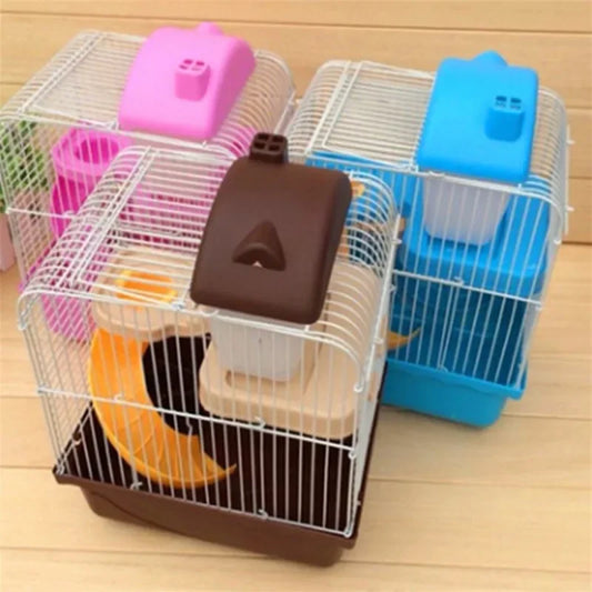 Double-Layer Hamster Cage